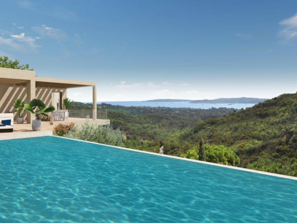 Villa Moderne vue sur le golfe de Saint-Tropez