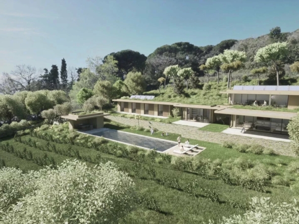 Ramatuelle -Villa moderne avec vue mer et campagne